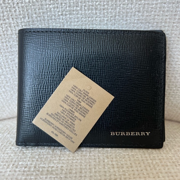 Burberry Leather Bifold Wallet - Picture 4 of 5